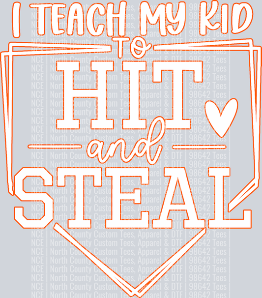 i teach my kid to hit and stealWH-OR