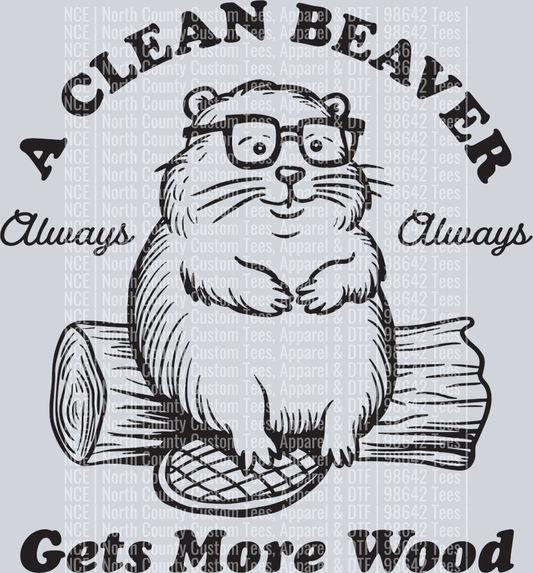 clean beaver black
