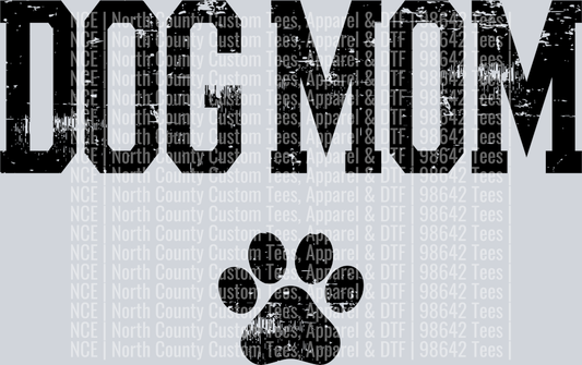 dog-mom-paw-grunge-strait