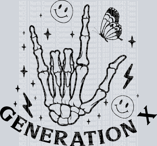 Gen X Skelly Hand