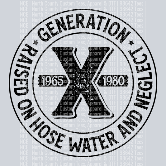 7.Generation X 1965 1980 Raised on hose water and neglect
