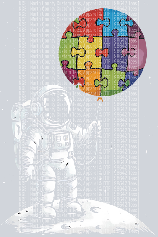 Astronaut Space Balloon Autistic