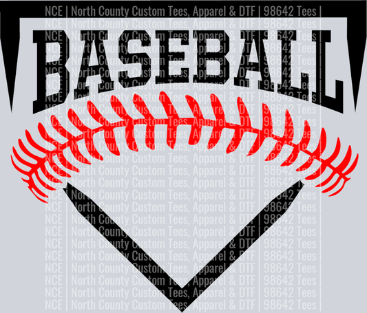 Baseball base lace@4x