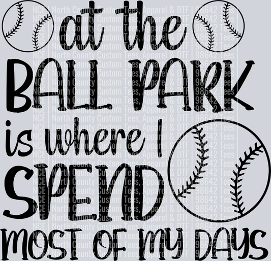 Baseball Ballpark Most of my Days-82