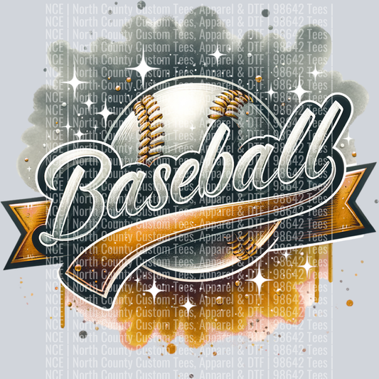 Baseball 1 Orange