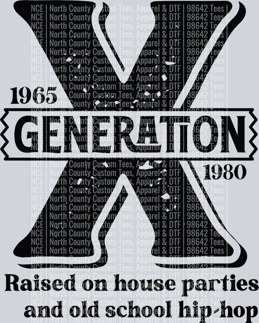 12.Generation X 1965 1980 Raised on house