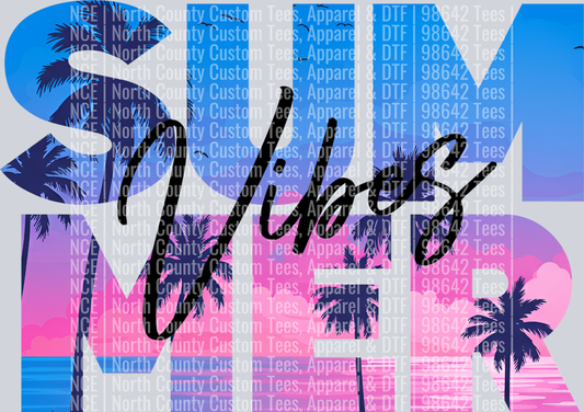 Summer Vibes - Black