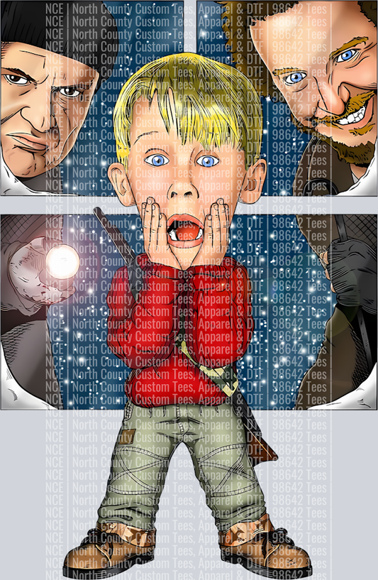 Classic Home Alone Kevin Mccallister And Wet Bandits