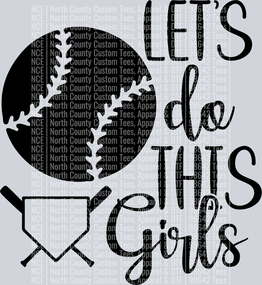 Baseball Lets Do this Girls-44