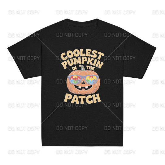 Autism Awareness - Coolest Pumpkin in the Patch T-Shirt - Youth & Adult Sizes